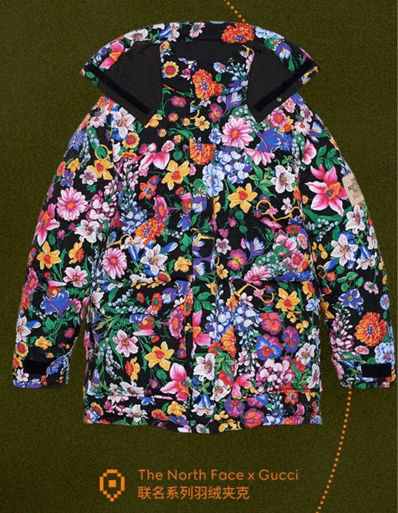 tnf北面 x gucci联名限量发售抽签,速度登记!