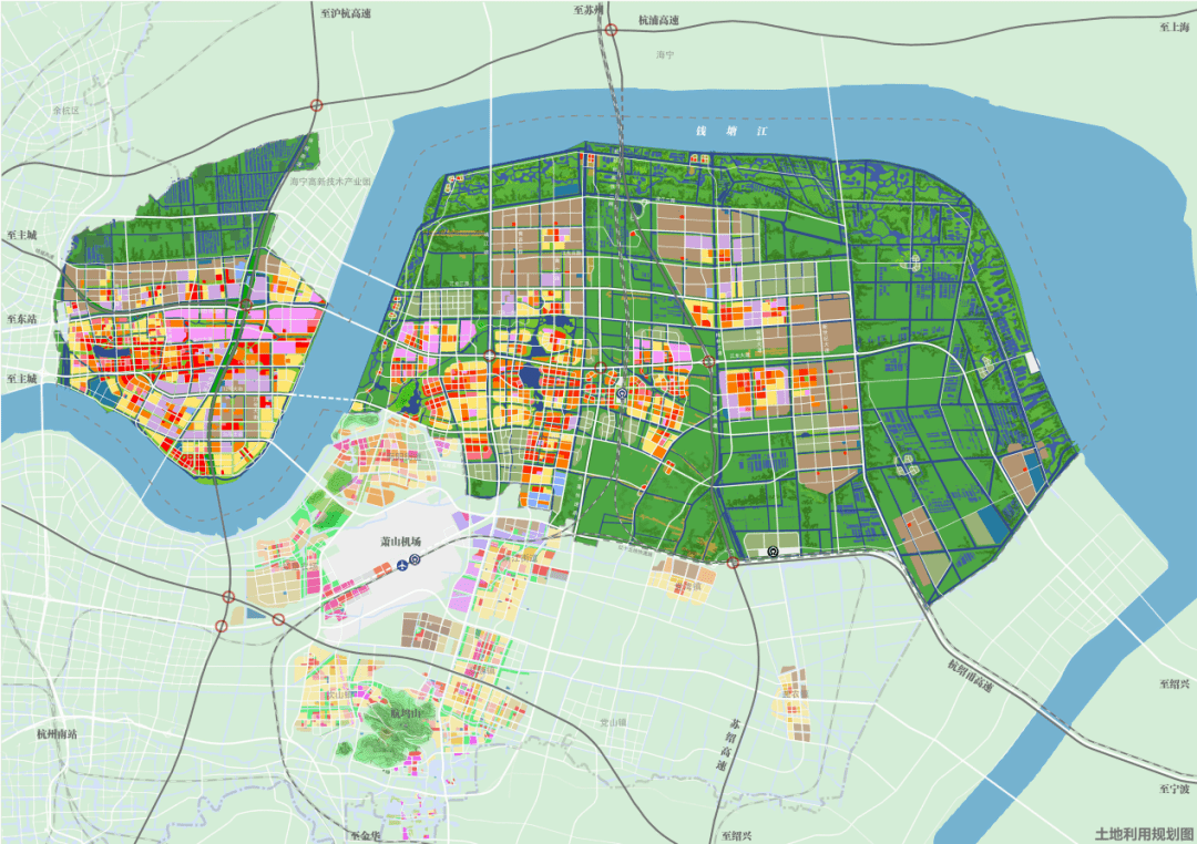 杭州城市规划图2035图片