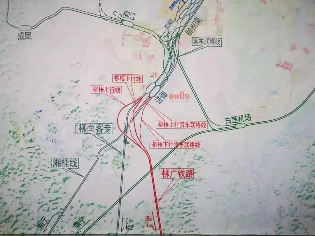 柳梧铁路经过各地地图图片