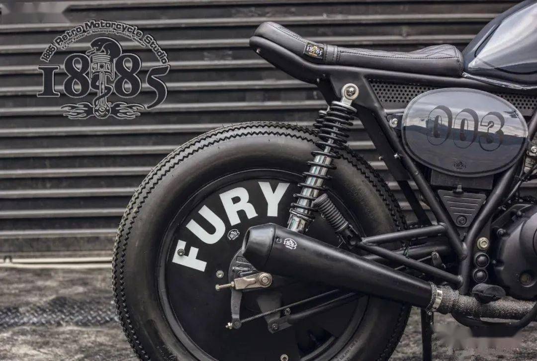 铃木锐爽en-125改装cafe race风格