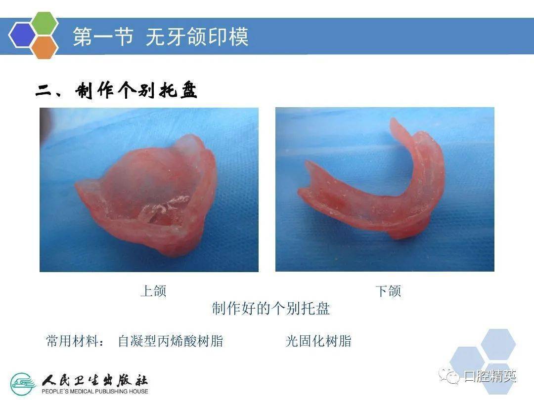 全口義齒印模製取及頜位關係記錄