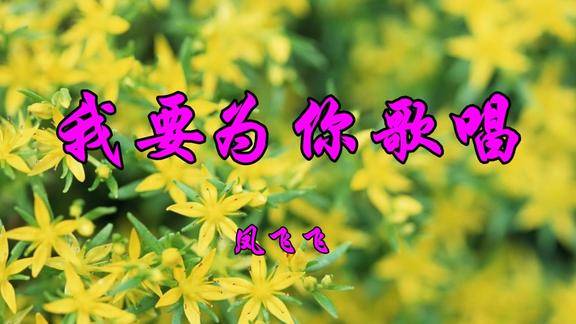 凤飞飞一首我要为你歌唱好听至极