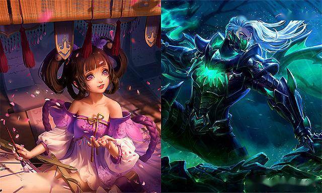 王者荣耀五个法师碰到兰陵王的反应妲己技能用不出她却不怕