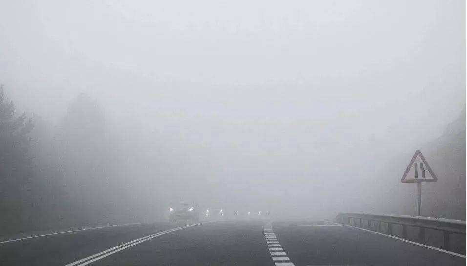 雾天照片真实图片