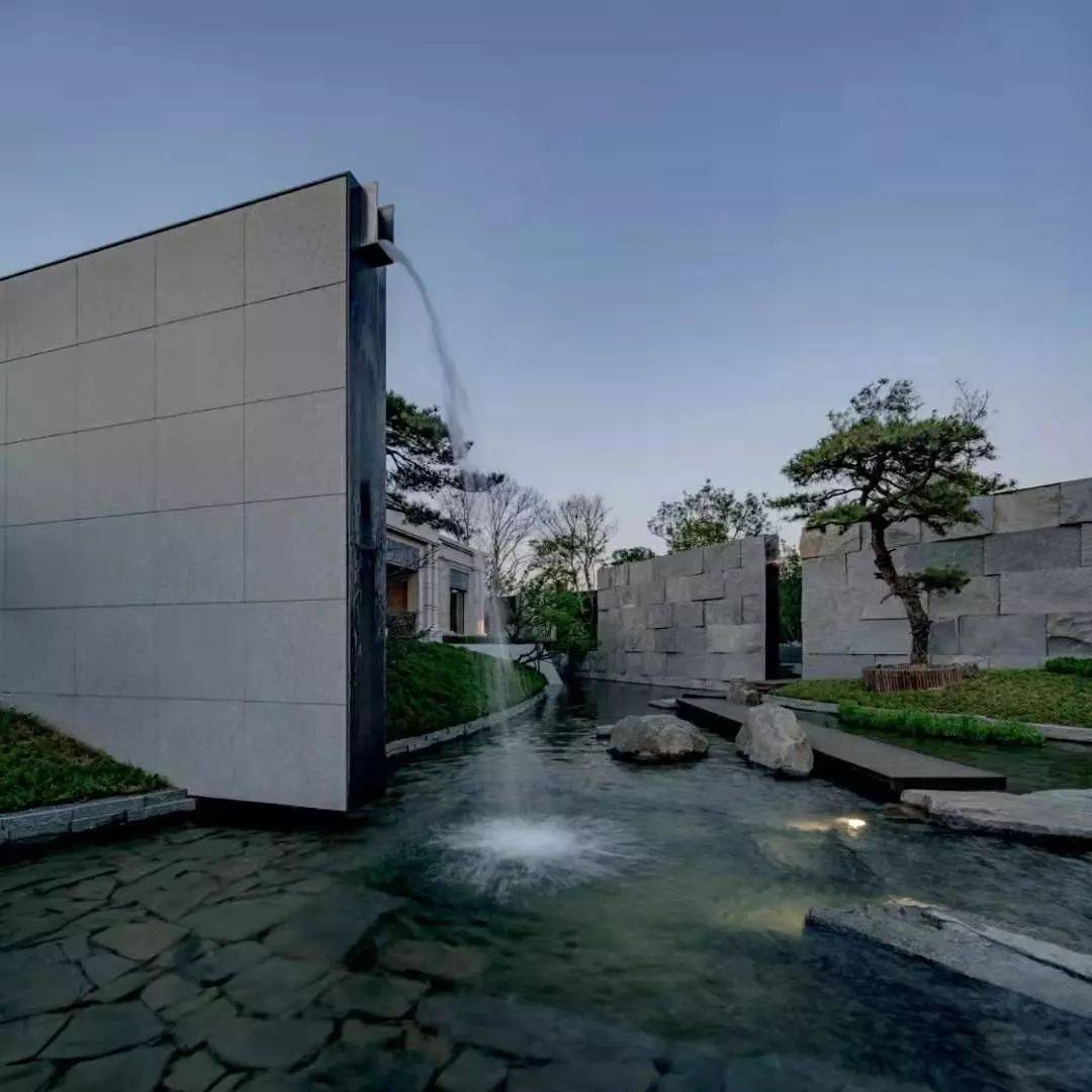 板岩片岩页岩水景案例欣赏