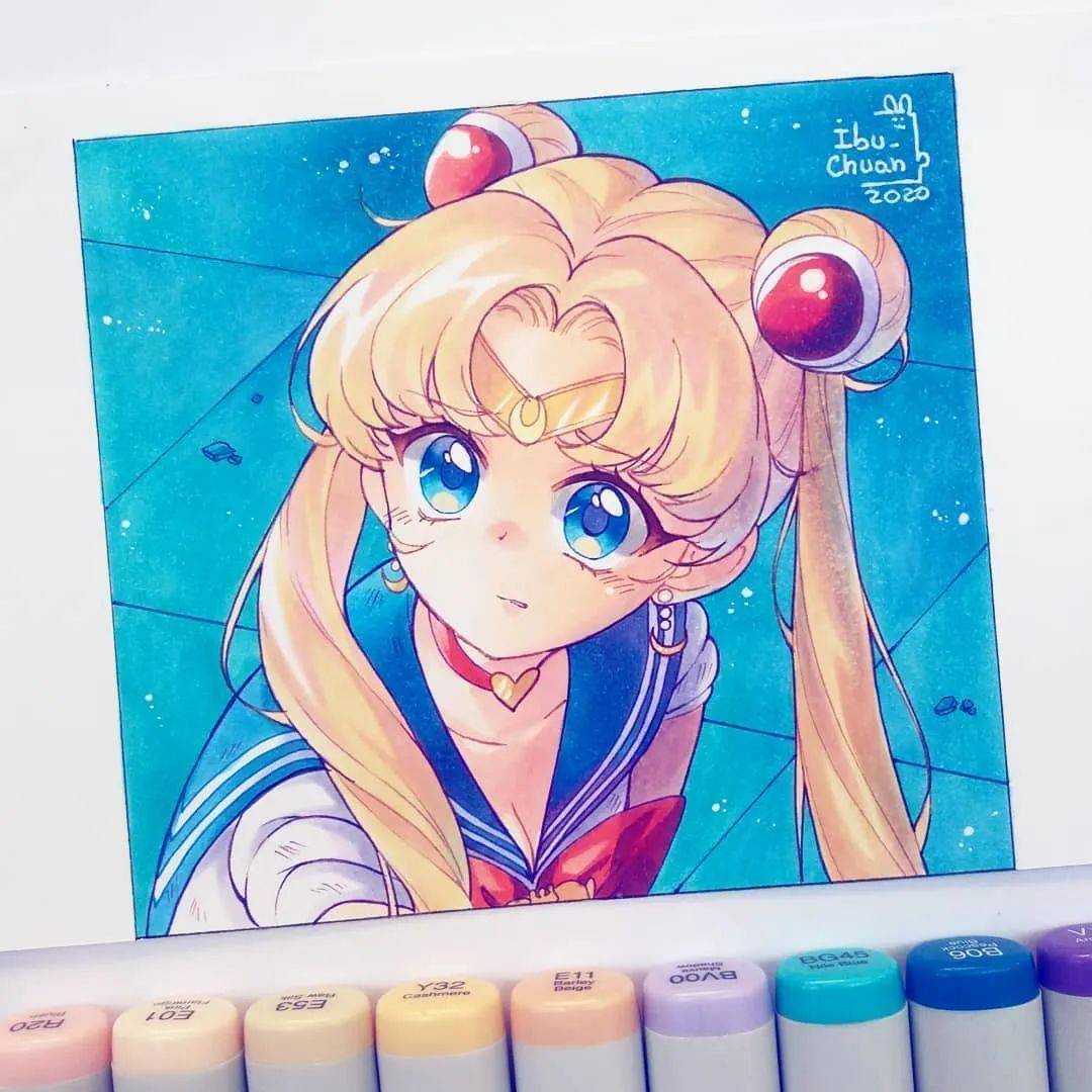 马克笔动漫 | 这组马克笔动漫也太好看了吧,值得收藏!_手机搜狐网