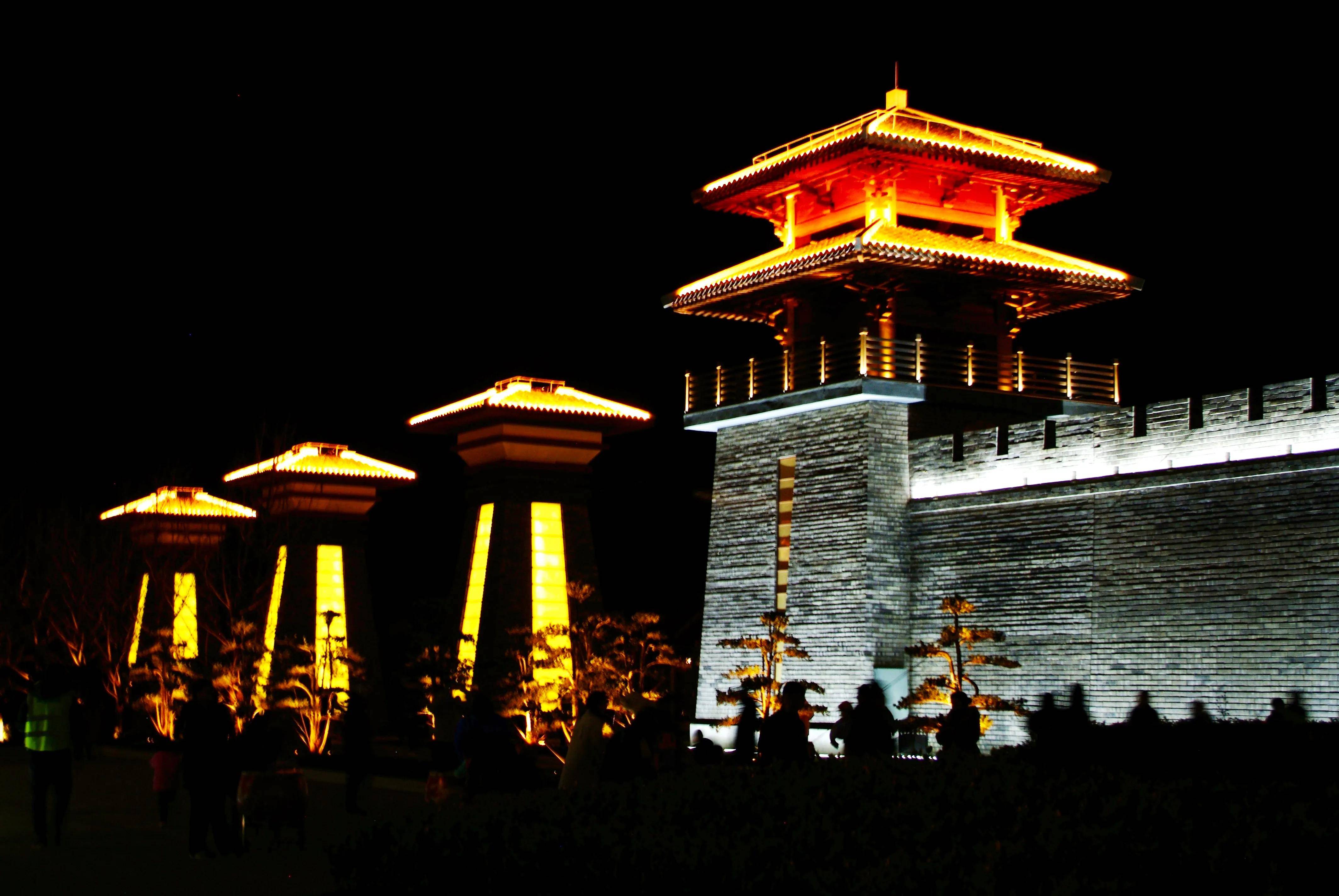 醉美陆良南境颐养小镇夜景【摄影作品】