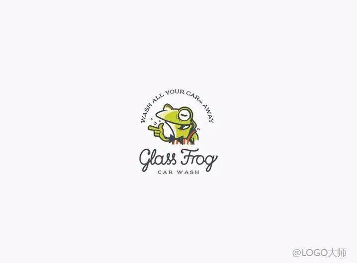 青蛙元素logo设计欣赏