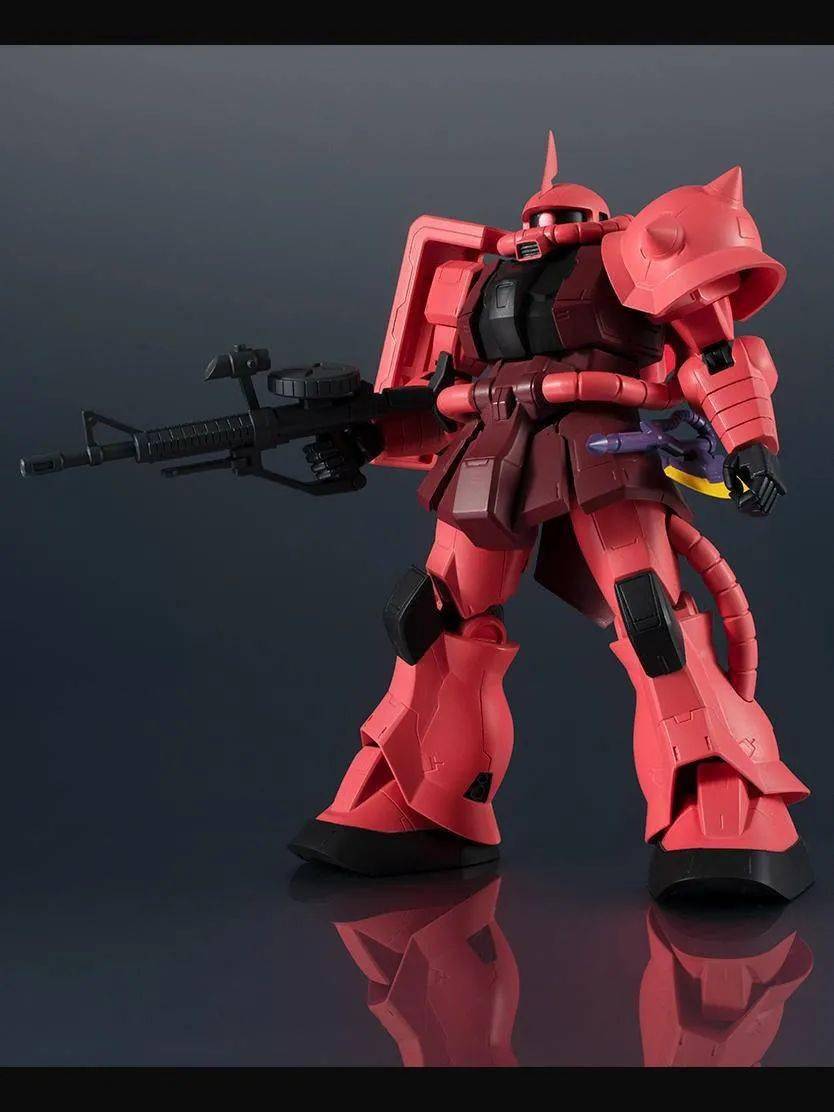 新品:gundam universe 夏亚专用扎古ii_公众