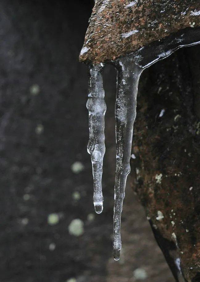 霸王寒潮来了,你见过天台始丰溪结冰的样子吗?