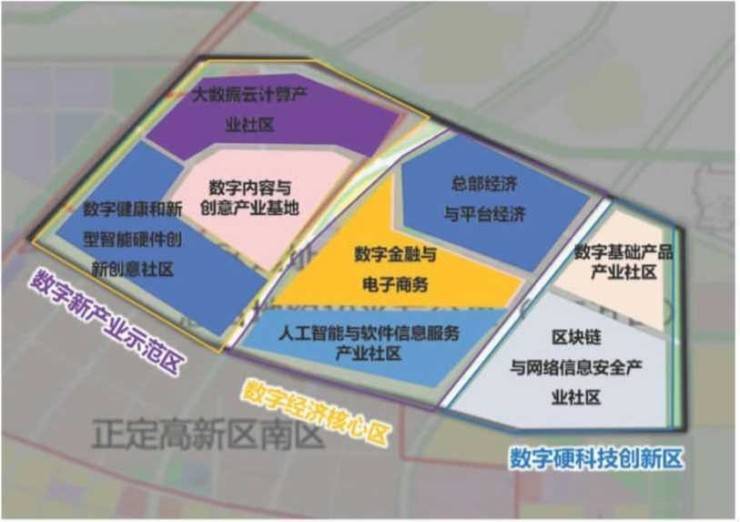 打造五大百亿级产业群正定数字经济产业园规划及重点项目曝光