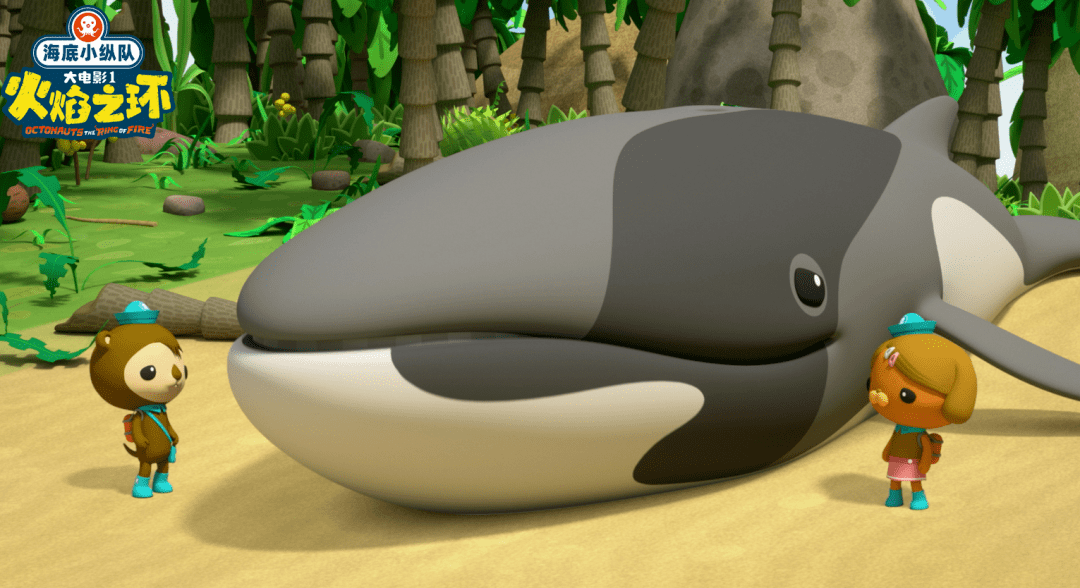 如此,电影中                    洋动物,比如全球最罕见的鲸类角岛鲸