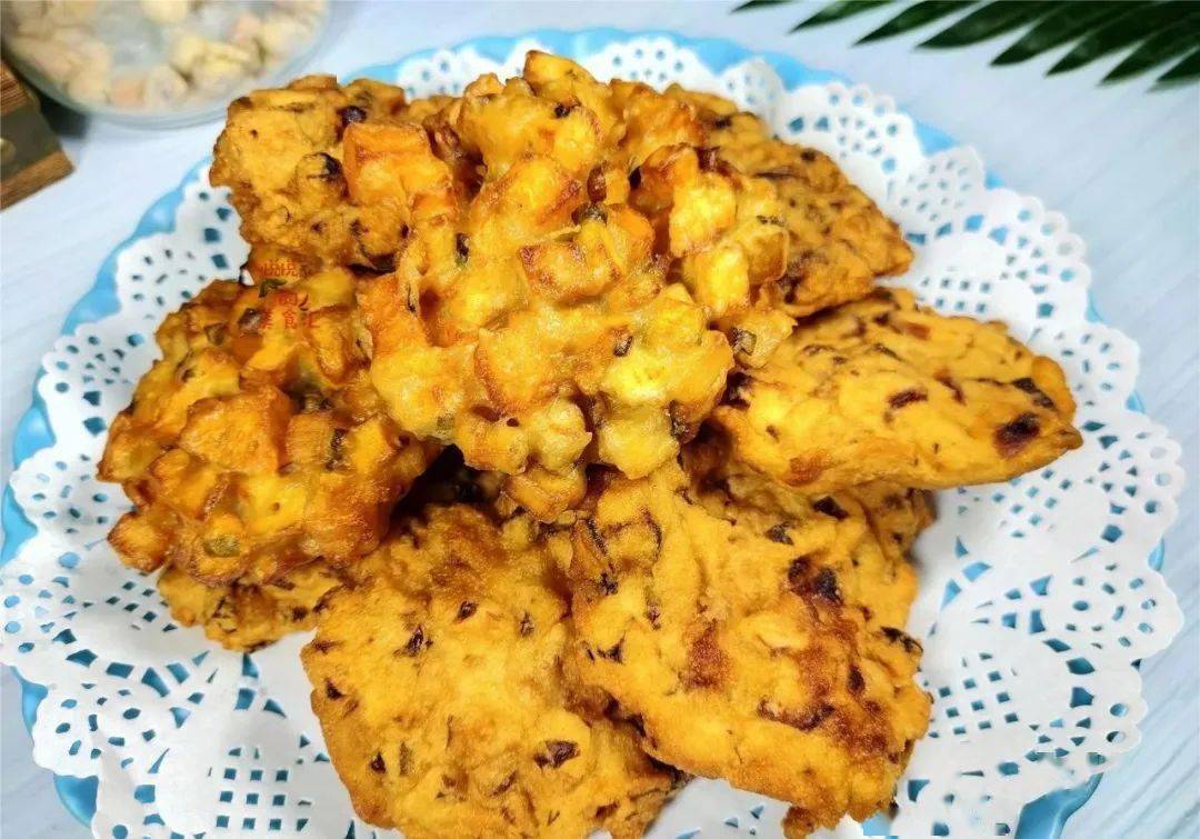 冬天里最好吃的红薯糍粑