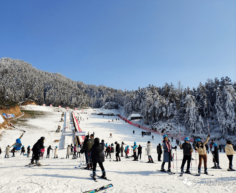 罗田滑雪场图片