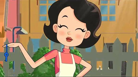 大头妈妈好聪明早就放了一把备用钥匙