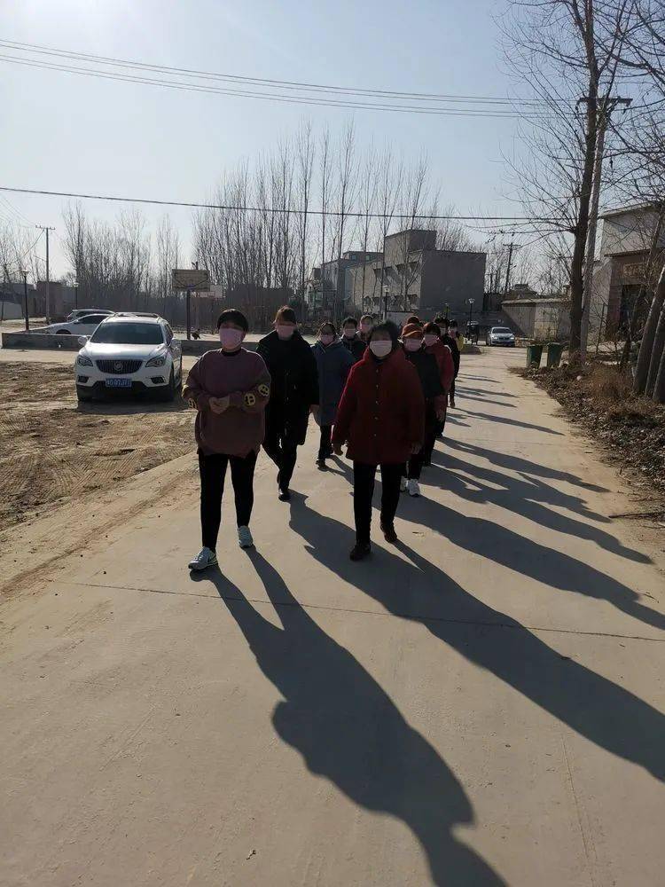 刘庄村举办喜迎元旦健步走活动