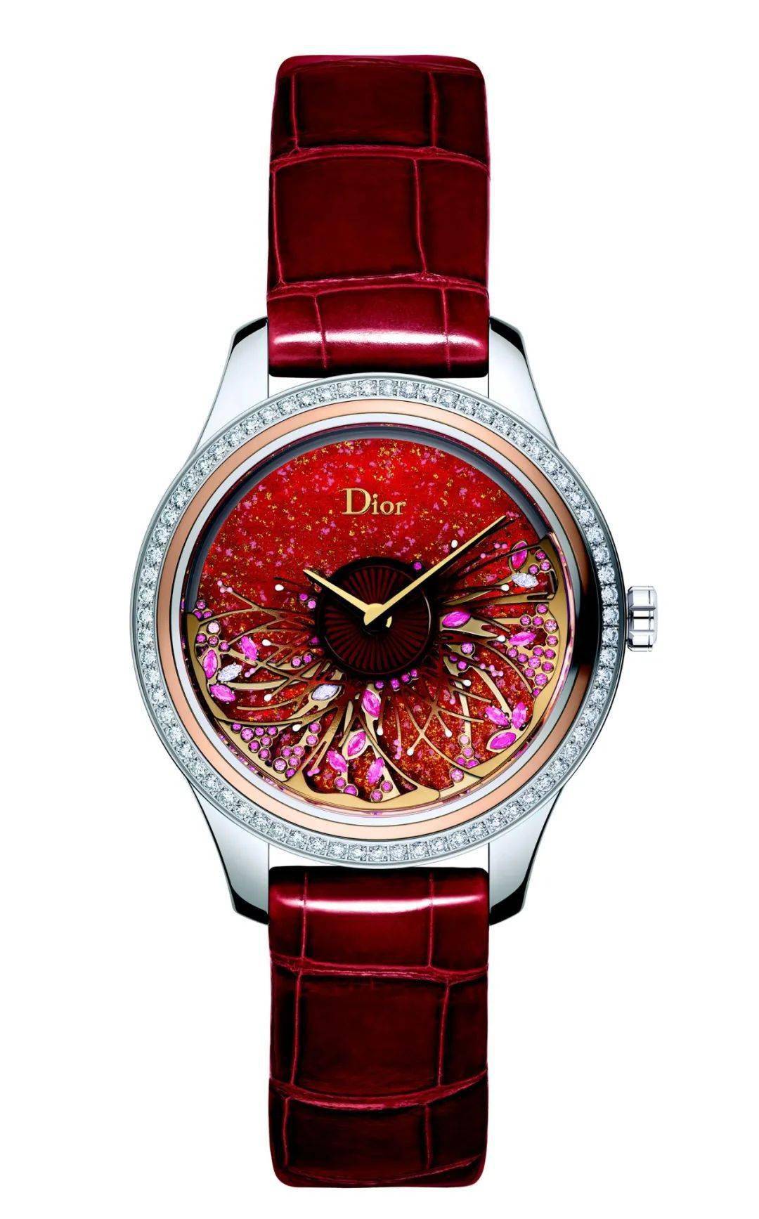 红色腕表帮你添鸿运