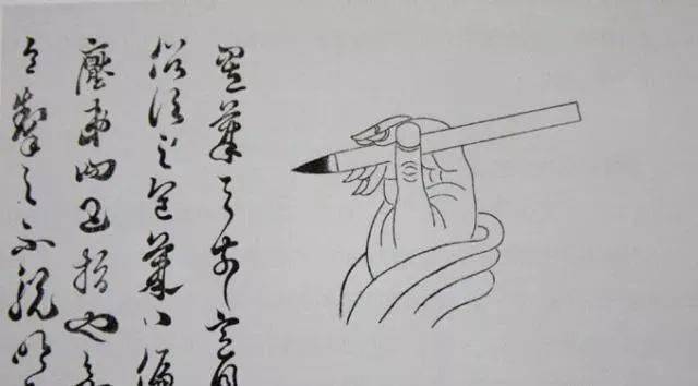 不!日本惊现一幅当年的笔法图