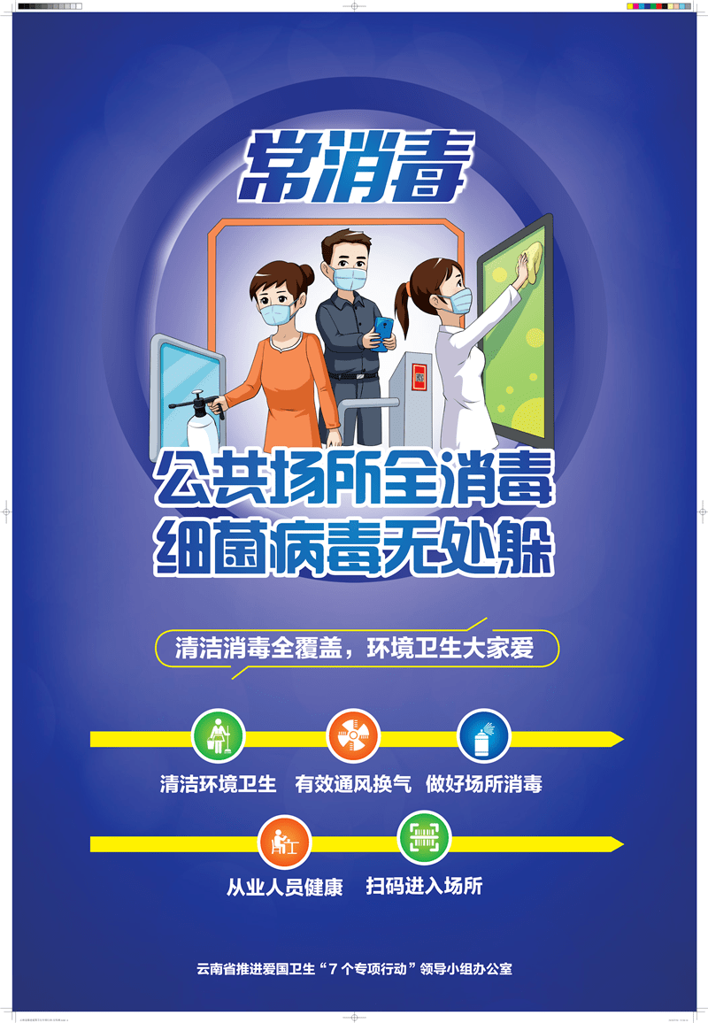 巧家親們快來了解這些關於愛國衛生專項行動的知識點還有七步洗手法