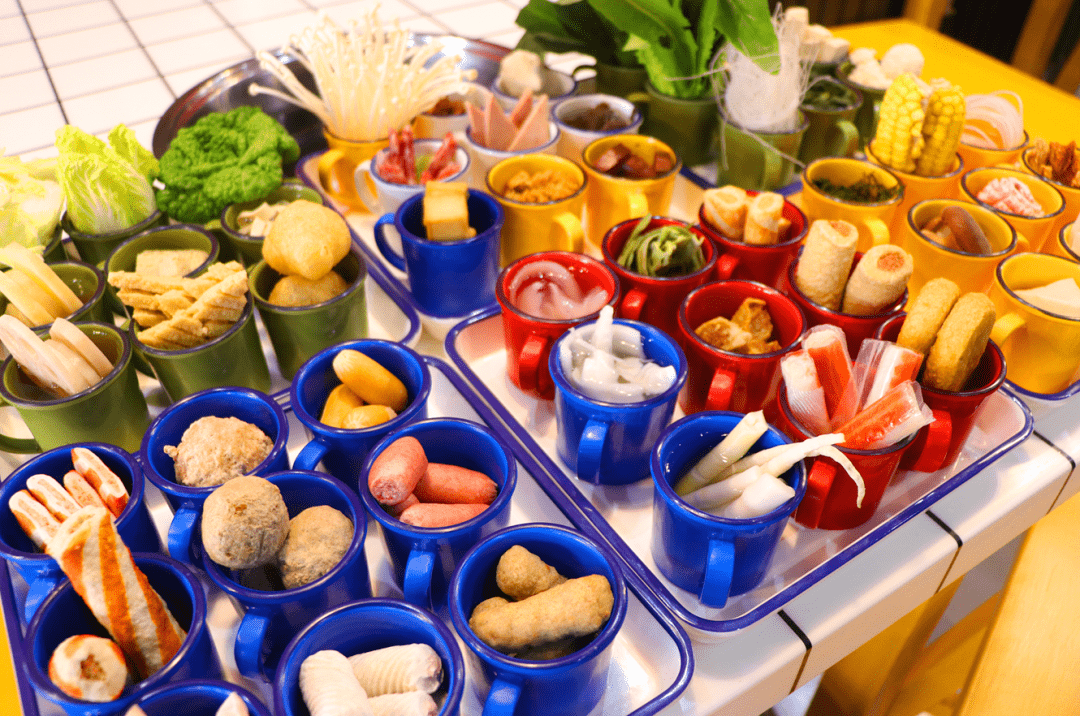 一份菜只要1元火爆全网的盅盅火锅来了