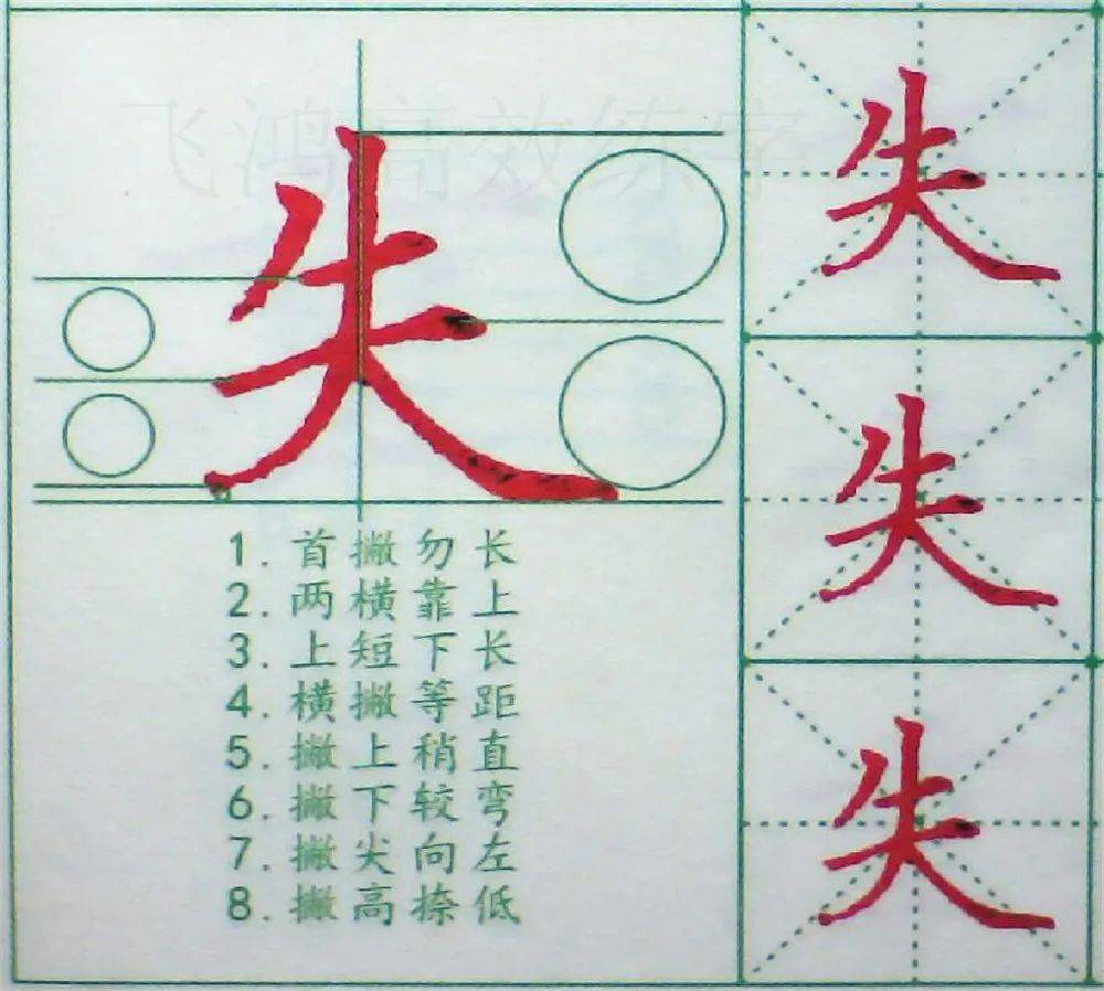 恍然大悟，高手原来是这样练字的！——斜撇和短撇的写法-搜狐大视野-搜狐新闻
