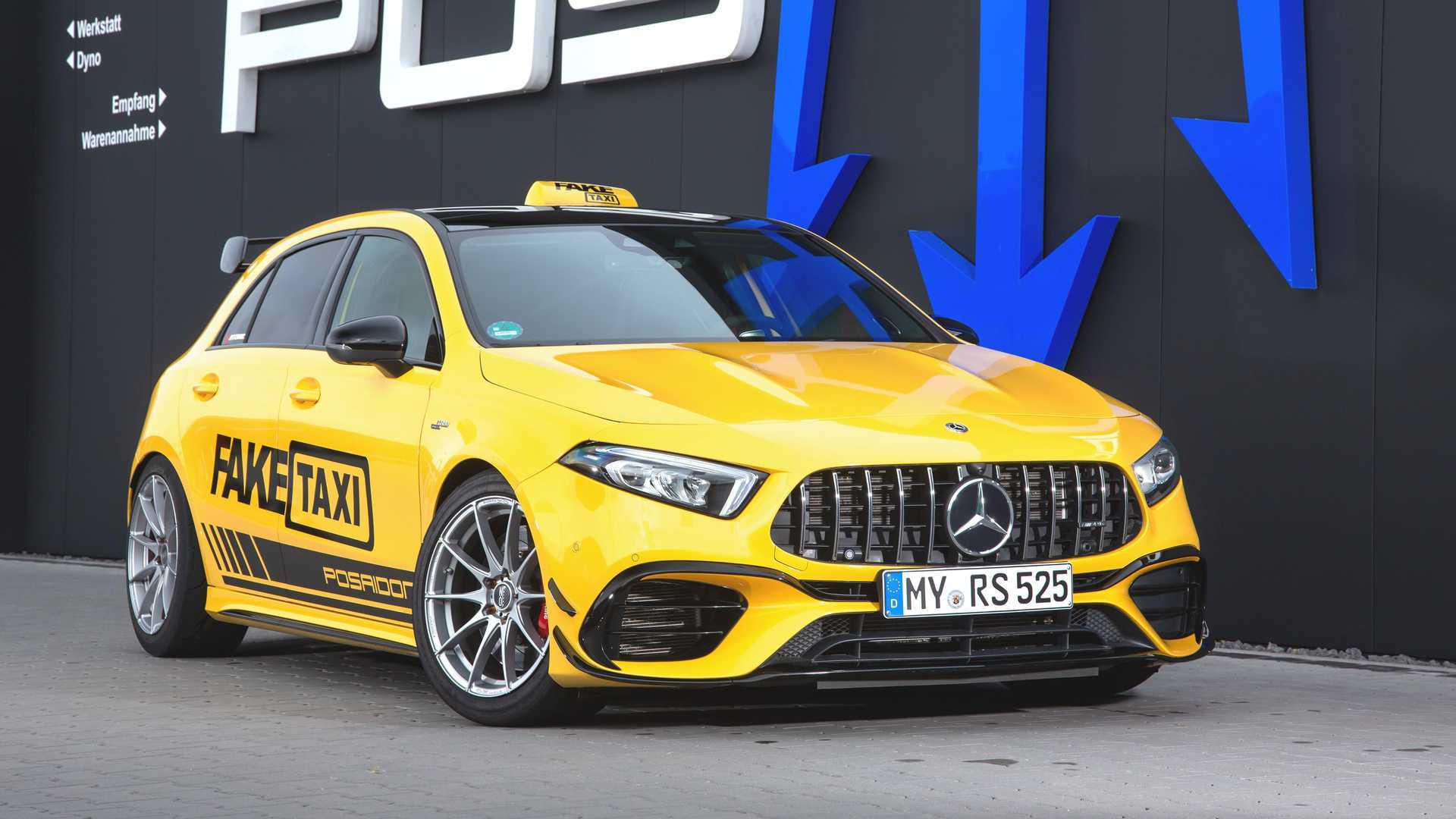 amg a45s 動力525匹 600牛米 德國posaidon 地表最強四缸機