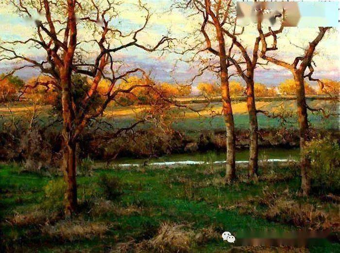 美国著名画家笔下风景油画50幅,美醉了!