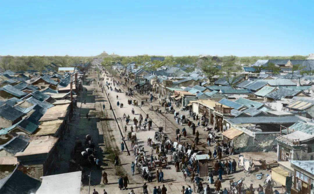 100年前的彩色老北京你见过么