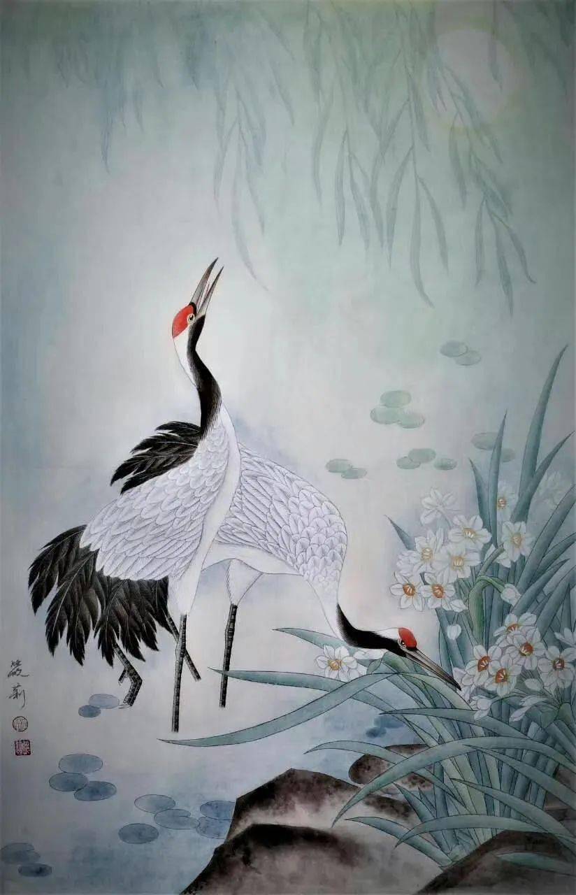 2021年|书画论坛 迎新年中国画网络展_cm