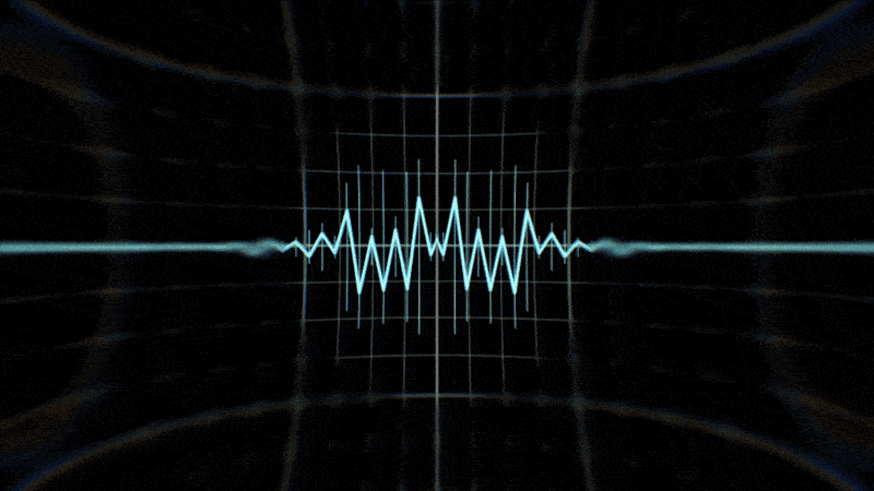动态音频波形图图片