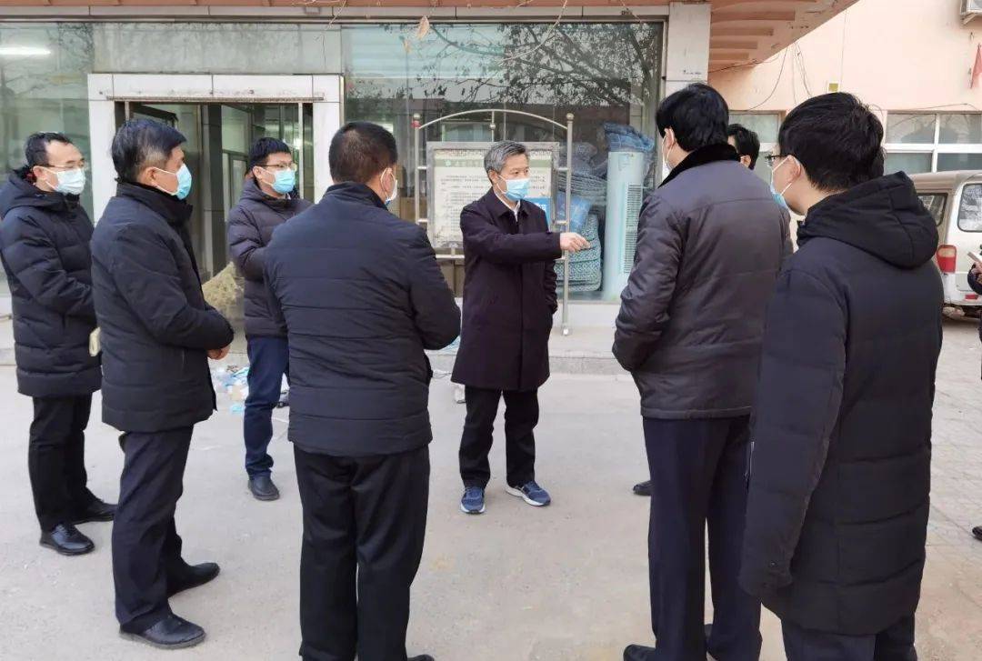 邢台市委副书记,市长董晓宇视察我市发热门诊设置及运行情况