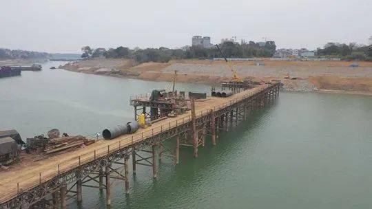 新进展桂平沙岗大桥建到这了你注意到了吗