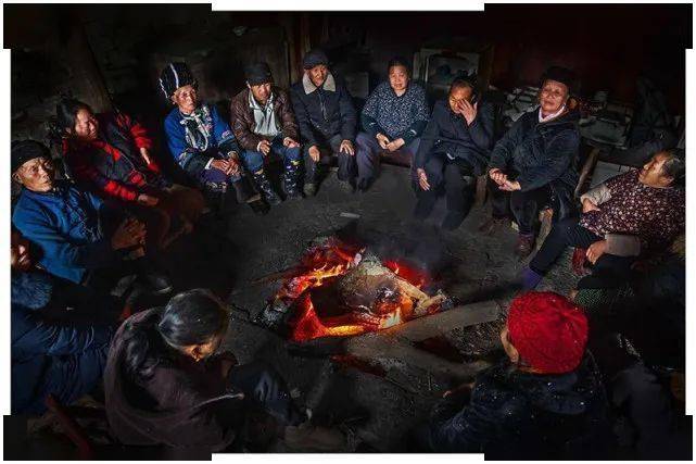 夜郎坪村:圍坐火塘話桑麻(組照)_吉衛