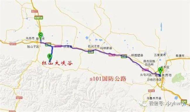 陕西101省道全程线路图图片