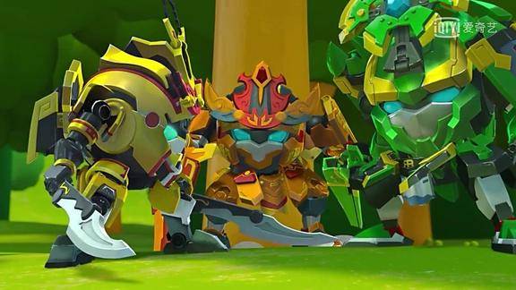 果宝三剑客交换武器对付山竹尊出其不意大获全胜过程太搞笑