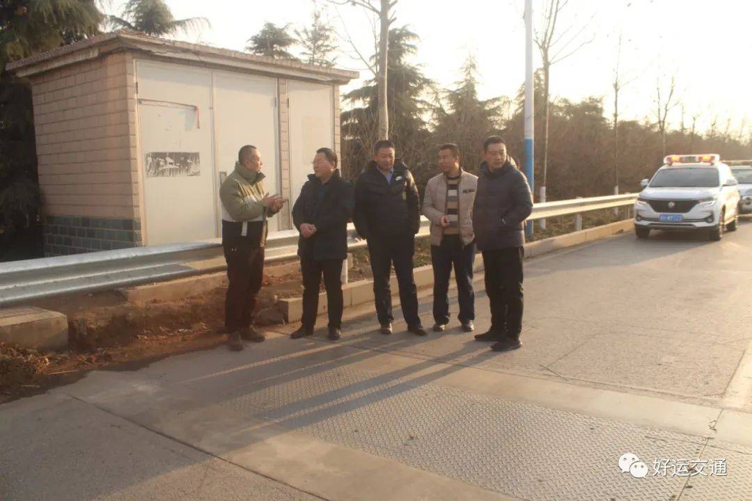 新泰市交通运输局到我县学习科技治超工作