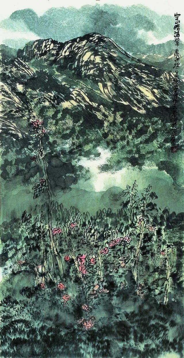 王梦湖写意山水画|独与天地精神相往来_作品