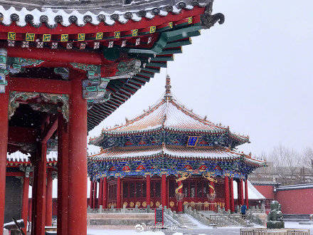 白雪、红墙、黛瓦 沈阳故宫雪景图上新！