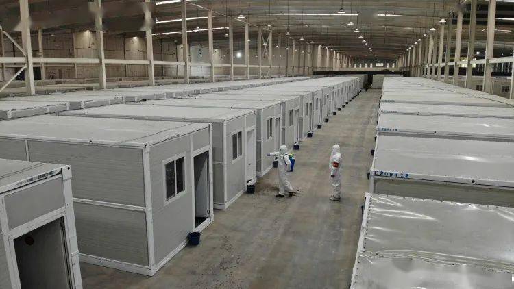 1024抗疫5天1500套南宫隔离房建设再现中国速度