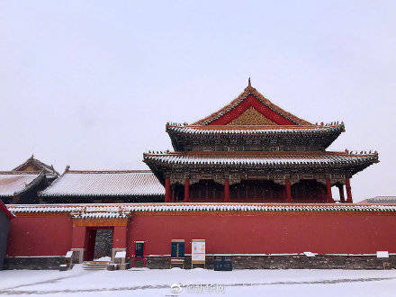 白雪、红墙、黛瓦 沈阳故宫雪景图上新！