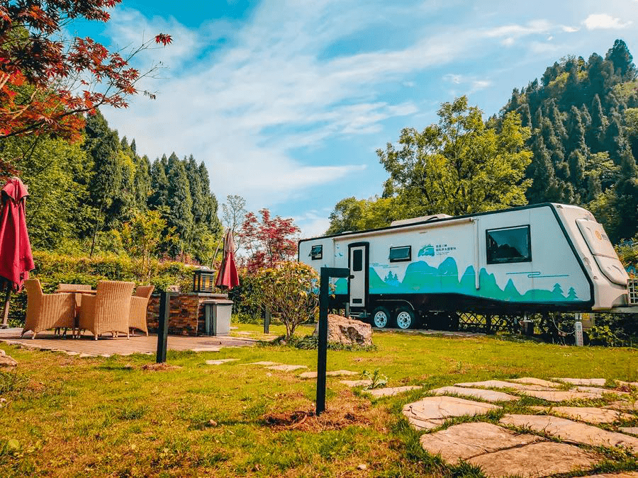 国家5c自驾车旅居车营地宜昌三峡国际房车露营地