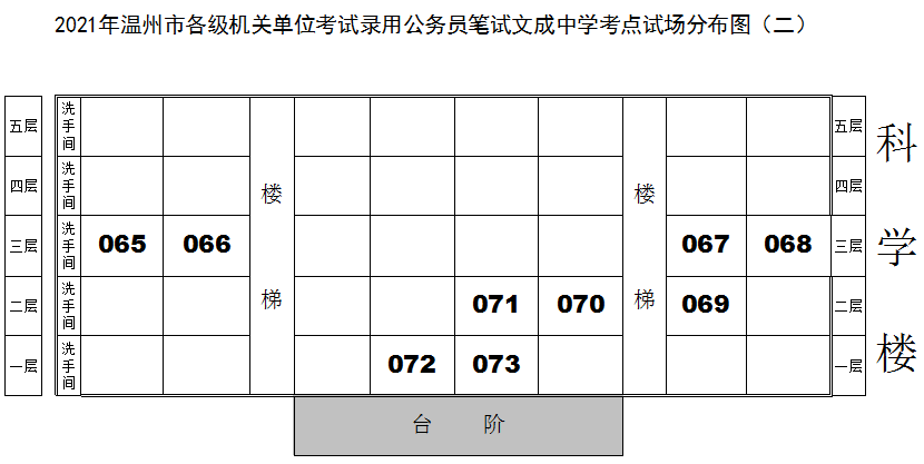 本週末公務員考試開考,疫情防控要求及筆試考場分佈圖請查收