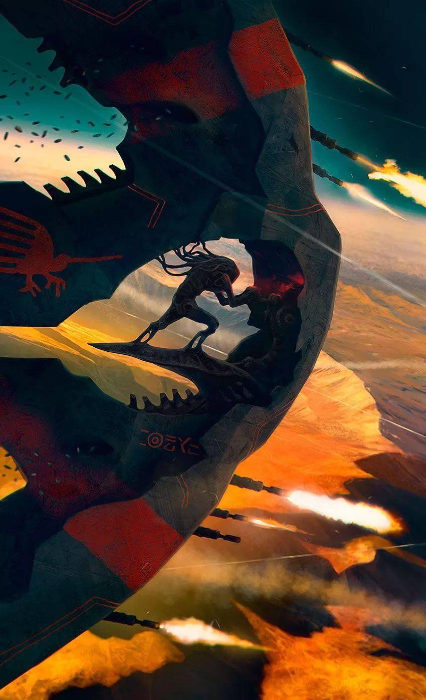 诡异的脑洞暗黑哥特风超现实主义插画