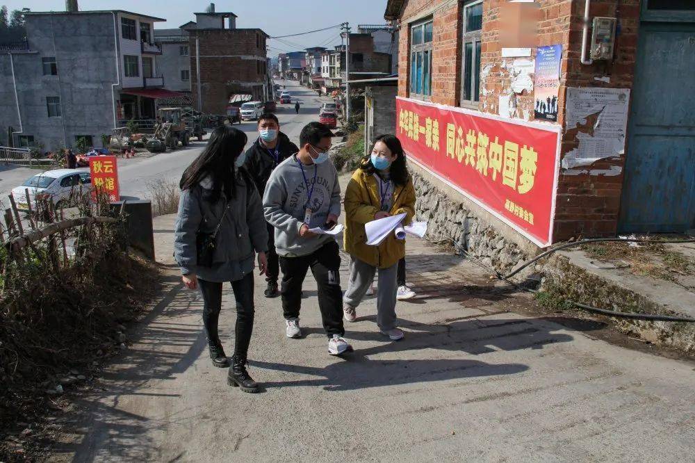 天柱县邦洞街道高野村有支大学生义务防疫队