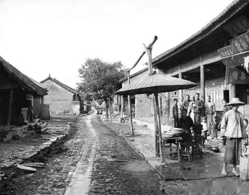 1938年的云南保山老照片 80年前宝山城乡景观及人物风貌