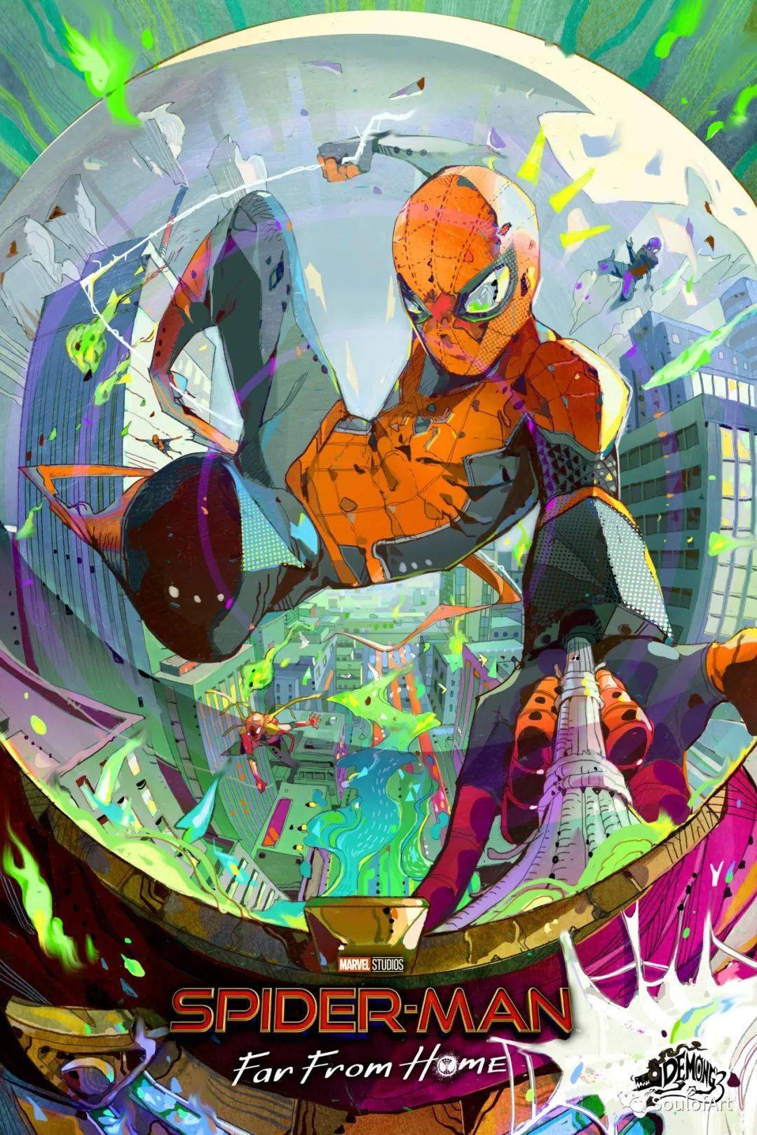 高人胆大为所欲为的泰风插画大透视就要这么玩