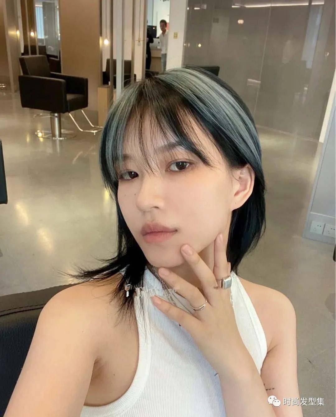 "刘海染过的短发",你确定你不爱?