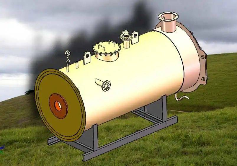 循环流化床锅炉动画图片