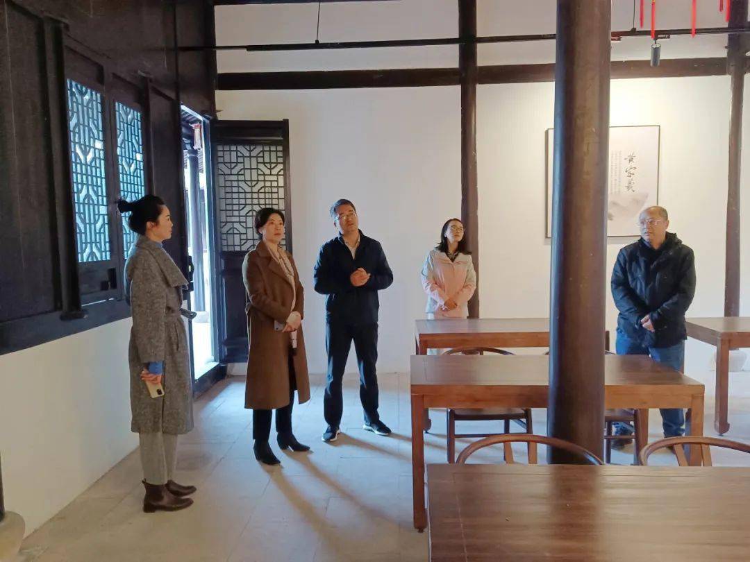 陈淑萍局长指出,盐文化传习中心(在建)要树标杆展特色,全面展示国家级