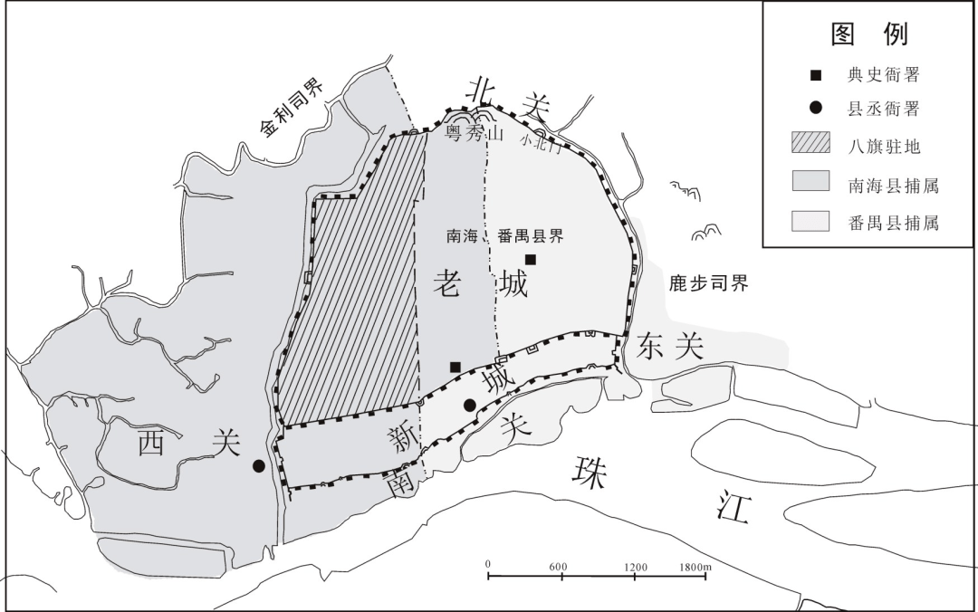 清朝番禺县地图图片